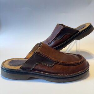 Dr.Martens‎ Men Brown Leather Mule Slides Loafers Shoes Size 9 US AW004